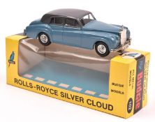 A rare Budgie Colour Trial Rolls Royce Silver Cloud No.102. An example in an unissued blue with a