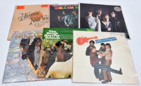 30x 12" vinyl records of mainly 1960s/70s/80s mainstream rock and pop including: Free; Live.
