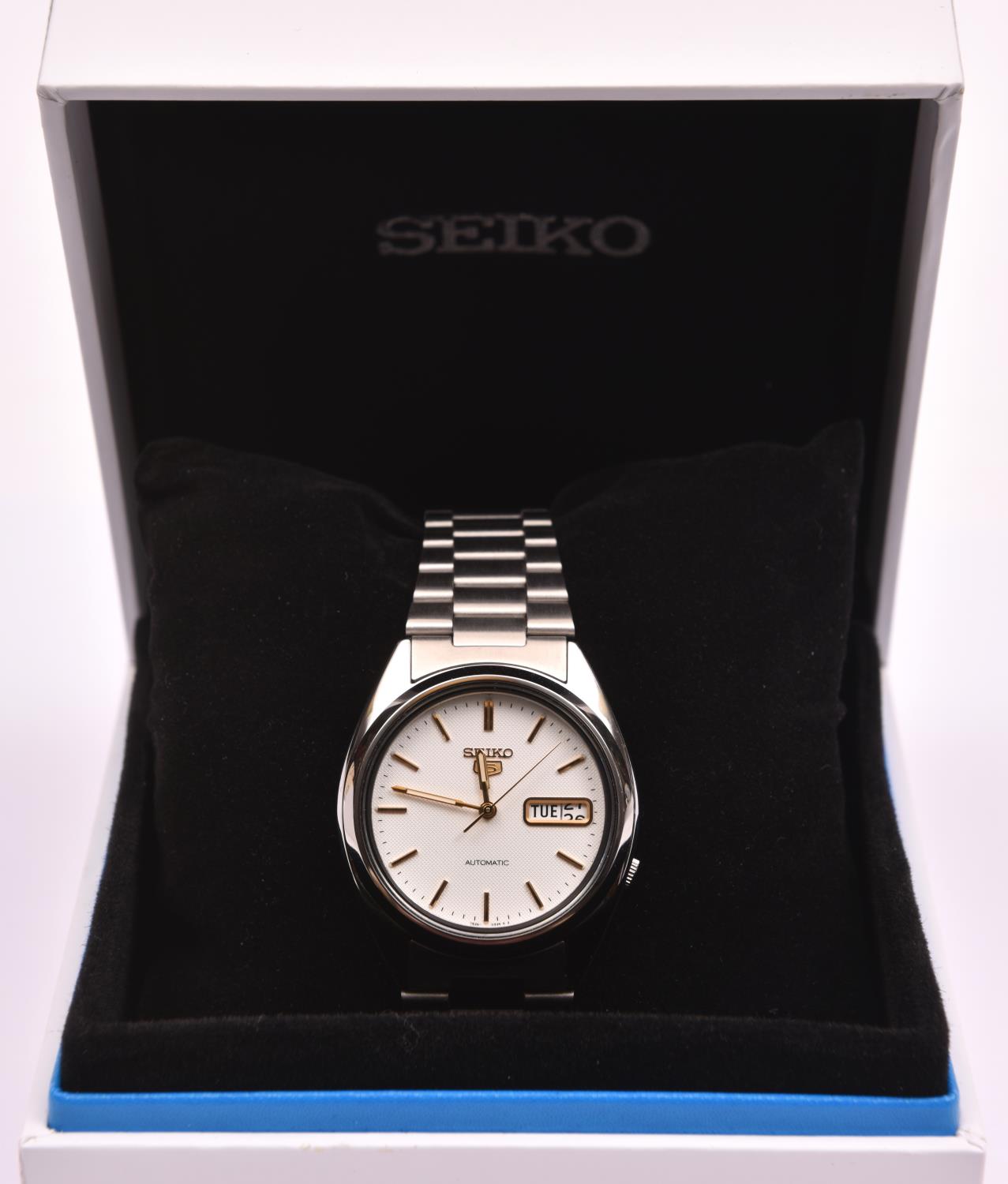 A Seiko Perpetual Calendar Cal.6A32 Automatic watch with automatic self winding movement. - Image 3 of 4