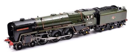 A Bowande Gauge One live steam gas fired BR Standard Class 7 Britannia 4-6-2 tender locomotive. A