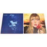 2x Joni Mitchell 12" vinyl albums. Blue; in textured sleeve 1971, K44128-A1. Clouds; in textured