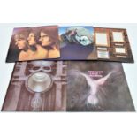 5x Emerson, Lake & Palmer ELP 12" vinyl albums. Tarkus, 1971, 1LPS 9155 A-1U. Emerson, Lake &