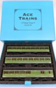 An Ace Trains O gauge Southern Railway C/1 3 coach set in lined green livery. Full First, Full Third