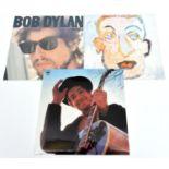 3x Bob Dylan 12" vinyl albums. Nashville Skyline, 1969, S63601, SBPG 63601 A2. Self Portrait, S64085