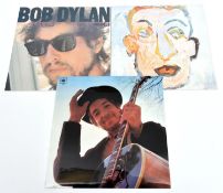 3x Bob Dylan 12" vinyl albums. Nashville Skyline, 1969, S63601, SBPG 63601 A2. Self Portrait, S64085