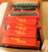 50x OO gauge model railway items by various makes. Including 5x locomotives; an LNER Class J72 0-6-
