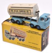 Budgie No.322 Scammell Routeman Pneumajector tanker. A scarce example finished in light blue and