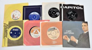 150+ 7" vinyl singles of mainly 1960s/70s/80s mainstream rock and pop including; The Troggs,