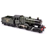 A Hornby O gauge clockwork No.2 Special 4-4-0 tender locomotive. Restored and substantially