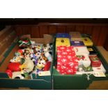 A quantity of Snoopy toys and Collectibles. Musical snow globe, Snoopy tennis money box, Snoopy &