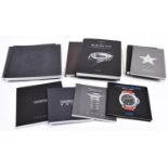 11x watch catalogues, etc. 6x Panerai; Legendary Watches, 2009, 2010, 2011, 2013 and 2014/15. 5x