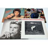 4x David Bowie 12" vinyl albums. Station to Station, APLI-1327-A-1E/B-2E, with insert. Pin Ups,