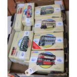 16 Corgi Classics. 4x Guy Arab- London Transport, City of Oxford, London Transport, War time