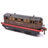 A Hornby O gauge Metropolitan Railway Metro-Vick 0-4-0 electric locomotive, 2, in lined maroon