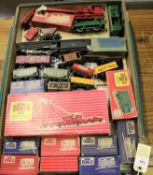 27x Hornby Dublo railway items for 2-rail running. Including 4x BR locomotives; a Class 8F 2-8-0