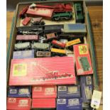 27x Hornby Dublo railway items for 2-rail running. Including 4x BR locomotives; a Class 8F 2-8-0