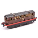 A Hornby O gauge Metropolitan Railway Metro-Vick 0-4-0 electric locomotive, 2, in lined maroon