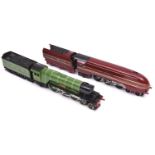 11x OO gauge locomotives by Hornby, Tri-ang, Mainline, etc. Including; LMS Streamlined Coronation