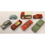 7 Spot-On. Morris Mini Van, 'Royal Mail', Austin A60 Cambridge, Bentley Saloon, Fiat 500, Austin
