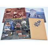 4x The Who 12" vinyl albums. Live At Leeds (with all 12 inserts), 2406001 A3 420 04. Who's Next,
