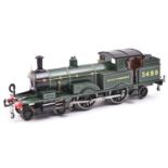 An O gauge modern tinplate hand/kitbuilt Southern Railway Class 0415 Adams Radial 4-4-2T locomotive,