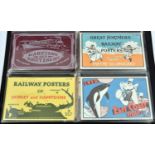 33x packs of railway related postcards. Sets appear to be all published by Dalkeith Publishing Co.