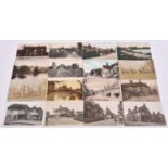 45x Postcards of East Sussex villages. Including; Chailey, Newick, Piltdown, Plumpton, Pevensey,