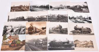 38x Southern Railway and LBSCR related postcards and photographs. Including; Lewes Station, Hastings