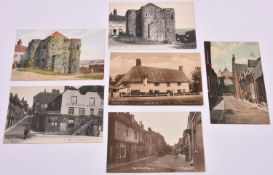 6x postcards of Rye, East Sussex. Including; Yres Tower, The Mermaid Street, XIVth Century Hundred