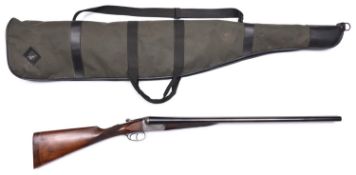 * A DB 12 bore x 2½" "Challenger No 3" side by side top lever hammerless boxlock ejector shotgun, by