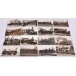 21x LBSCR and Southern Railway related postcards. Locomotives including; Cornwall, Arthur Otway,