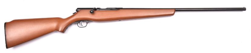 * An SB .410" Spanish Norica bolt action shotgun, number 149512, 44¾ overall, barrel 24", with plain