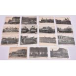 15x French Railway related postcards. Including; Paris Gard du Nord, Les Locomotives Francaises