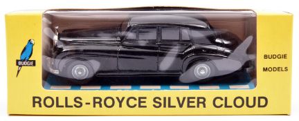 A Budgie No.102 Rolls Royce Silver Cloud. An example finished in black with silver