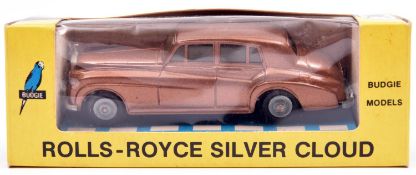 A rare Budgie Colour Trial No.102 Rolls Royce Silver Cloud. An example finished in deep metallic