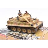 King & Country German Tiger Tank '001' Michael Wittmann WS43. Complete. Boxed, with packing.