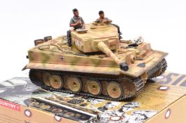 King & Country German Tiger Tank '001' Michael Wittmann WS43. Complete. Boxed, with packing.
