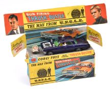 Corgi Toys The Man From U.N.C.L.E. Gun Firing Thrush Buster (497). Example in metallic blue with