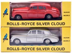 2 Budgie No.102 Rolls Royce Silver Cloud. An example finished in metallic silver and another