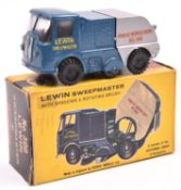 Budgie Lewin Sweepmaster No.300. A Shelvoke & Drewry road sweeper in dark blue and silver livery, '