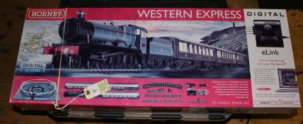 A Hornby 'OO' gauge Digital eLink Train Set. 'Western Express'. (R1184). Comprising Great Western