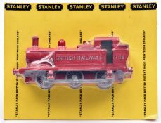 A rare Budgie 0-6-0 Tank Locomotive. RN 7118, in red with 'British Railways' to tank sides. In '