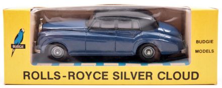 A rare Budgie Colour Trial No.102 Rolls Royce Silver Cloud. An example finished in dark blue with