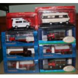 A quantity of Various Makes. 2x Oxford 1:43 scale Weymann Fanfare coaches: Southdown and South Wales