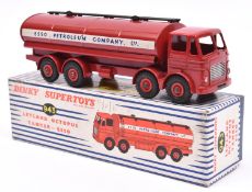 Dinky Supertoys Leyland Octopus tanker (943). In red ESSO livery with white flash to sides of