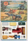 A rare Corgi Major Toys Gift Set No.22 Farming Models. Comprising: Series 2 Land Rover LWB in dark