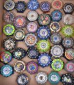 38 Swatch watches. A salesman's stock of vintage watches without straps or battery compartment