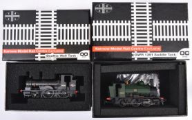 2 Kernow OO tank locomotives. A Beattie 2-4-0 Well Tank (K2053) RN30585 in unlined black livery,