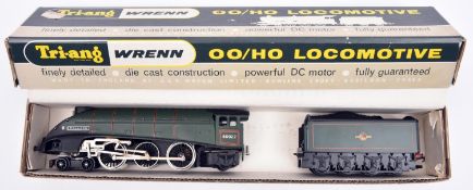 Wrenn BR class A4 4-6-2 tender locomotive. (W2211). RN 60022 'Mallard'. In lined Brunswick green