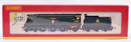 Hornby Hobbies BR 4-6-2 Battle of Britain Class '73 Squadron' (R.2316). RN34061. In lined
